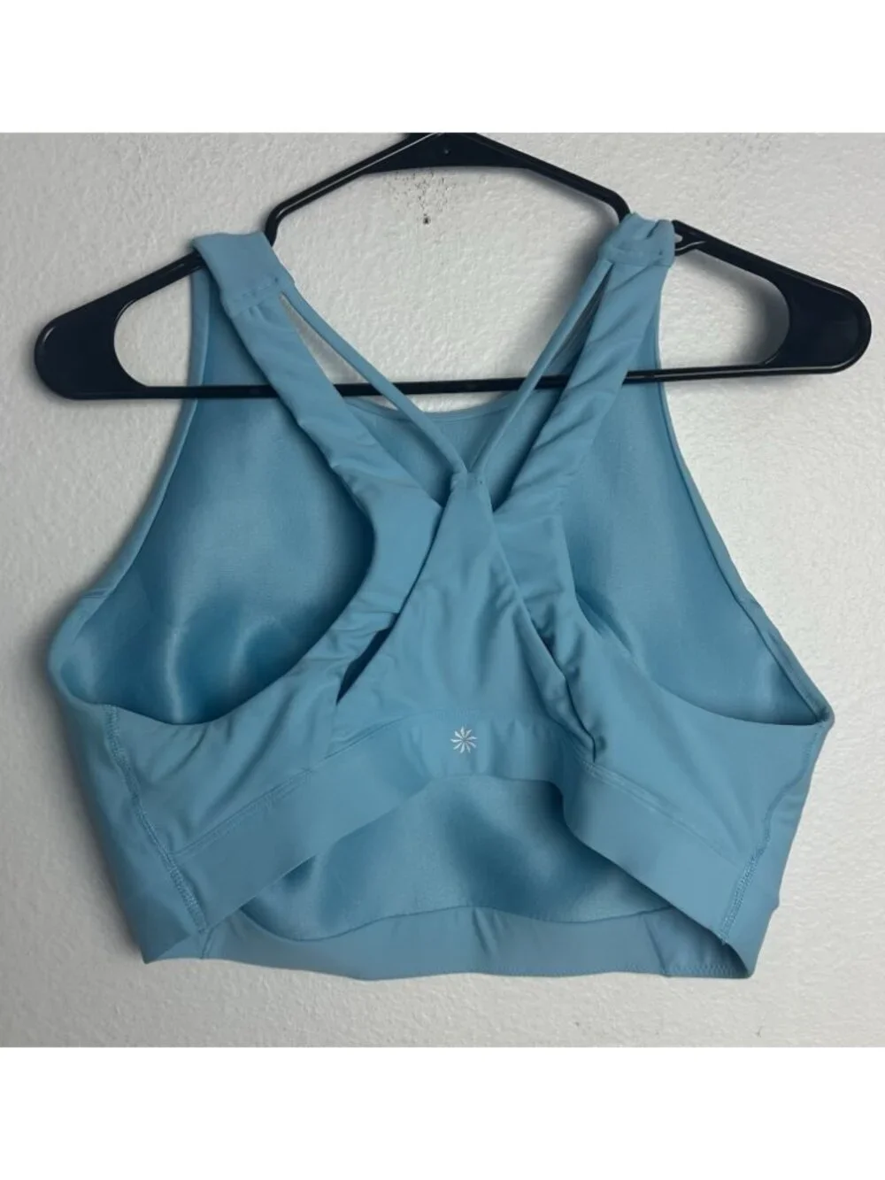 Athleta Flex Spacer Bra Aqua Blue Size XL
